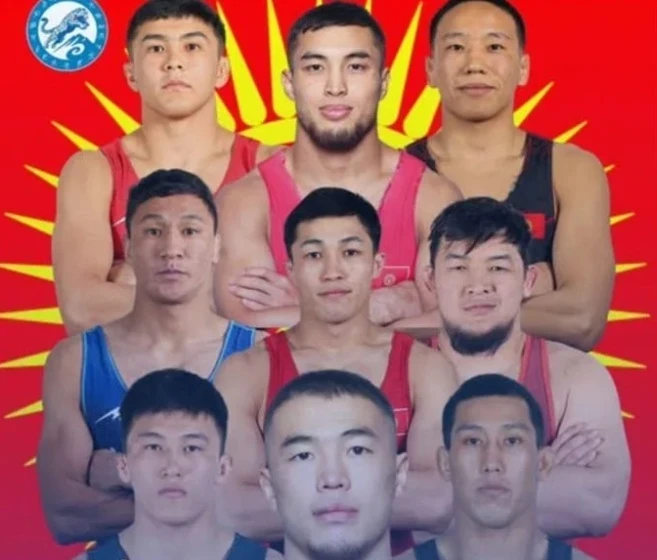 Composition of the Kyrgyzstan National Team in Greco-Roman Wrestling at the Asian Championship