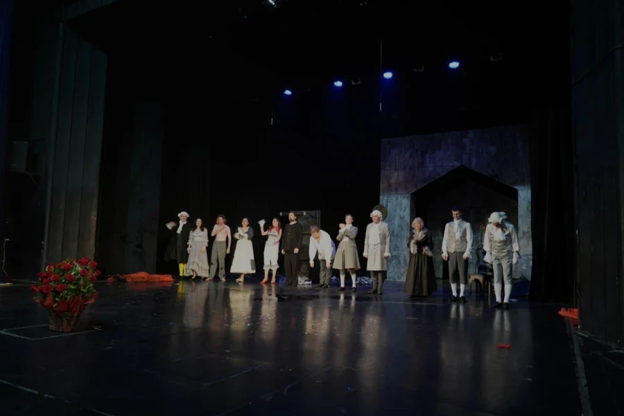 The tour of the East Kazakhstan Regional Drama and Operetta Theater in Kyrgyzstan has begun