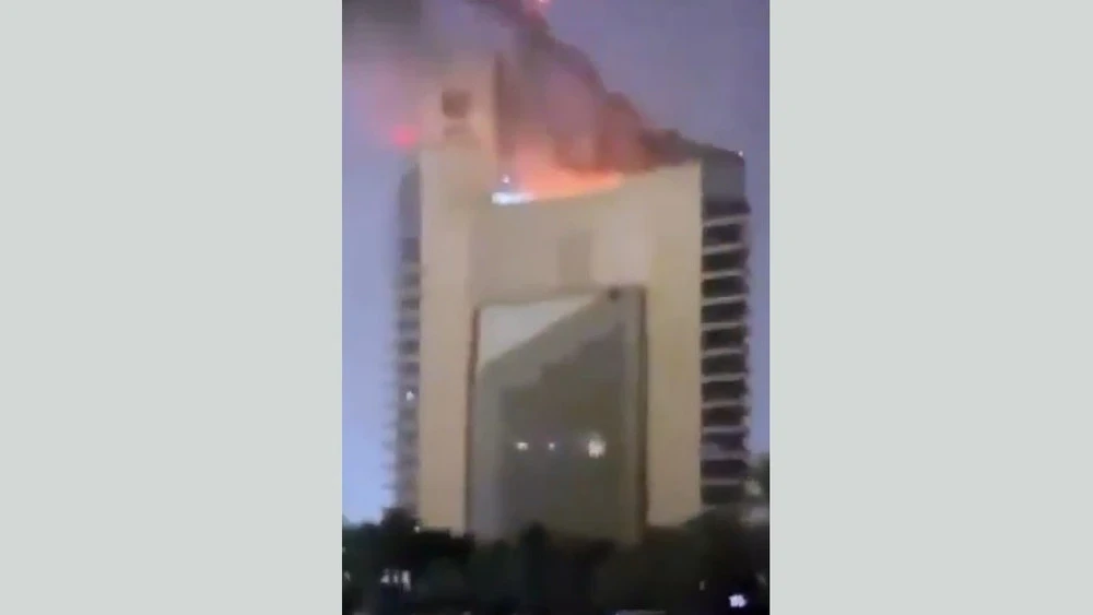 Iranian drone attacked the Ministry of Finance building in Kuwait