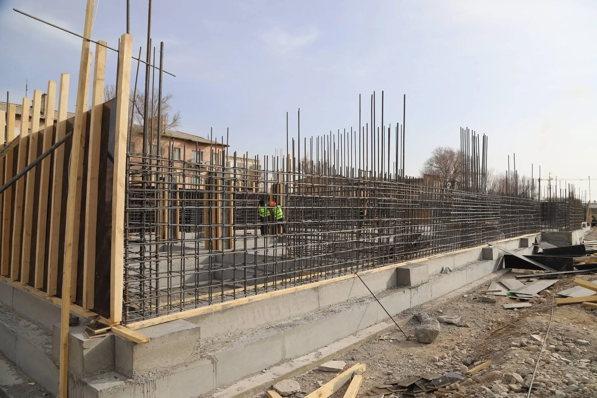 A capsule was laid for the construction of the headquarters of the 8th Guards Division in the Kyrgyz Republic