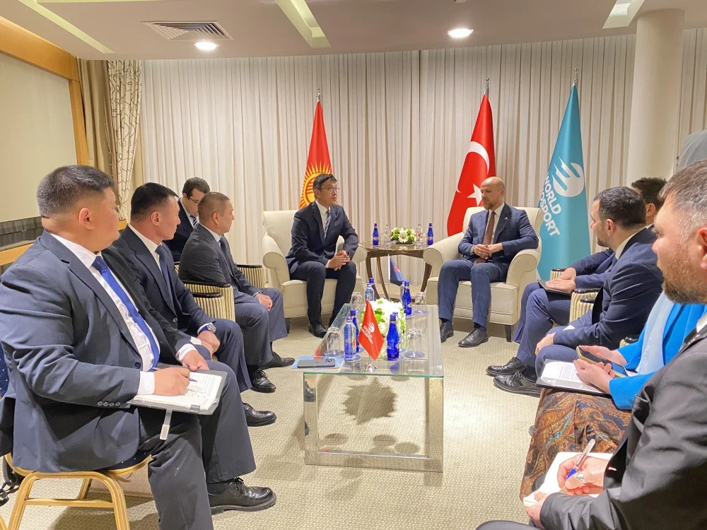 Edil Baysalov met with the head of the World Ethnosport Union Bilal Erdogan