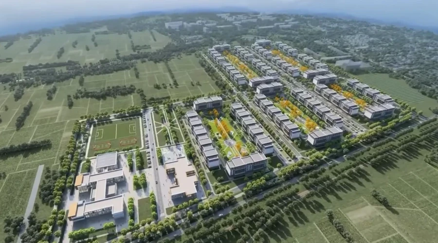 GIK has started building 150 seven-story buildings in Kant