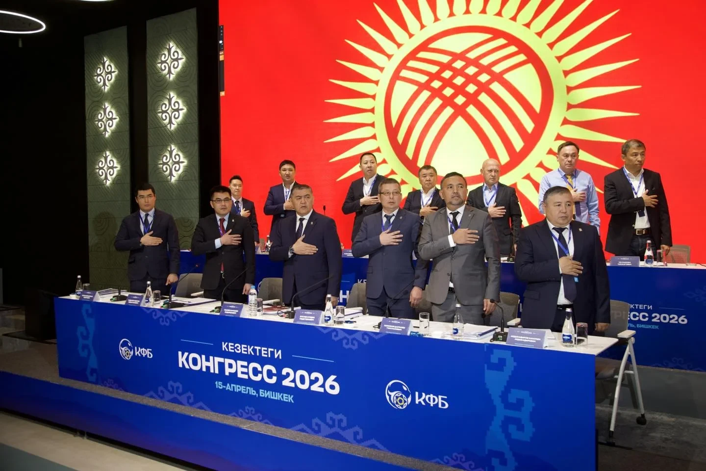 Kamchybek Tashiev has left the position of president of the KFS