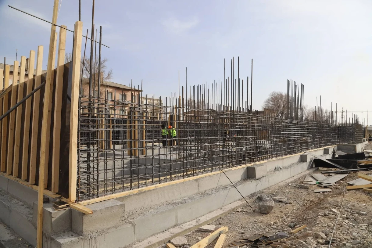 A capsule was laid for the construction of the headquarters of the 8th Guards Division in the Kyrgyz Republic