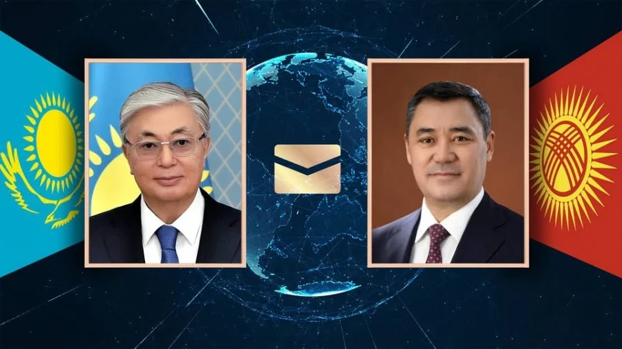 The President of Kazakhstan congratulated the people of Kyrgyzstan on Victory Day