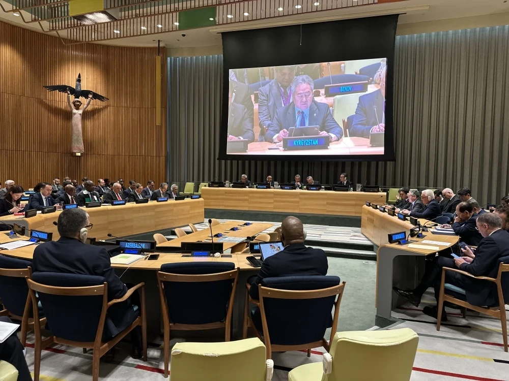 The Foreign Minister spoke at the UN about Kyrgyzstan's priorities