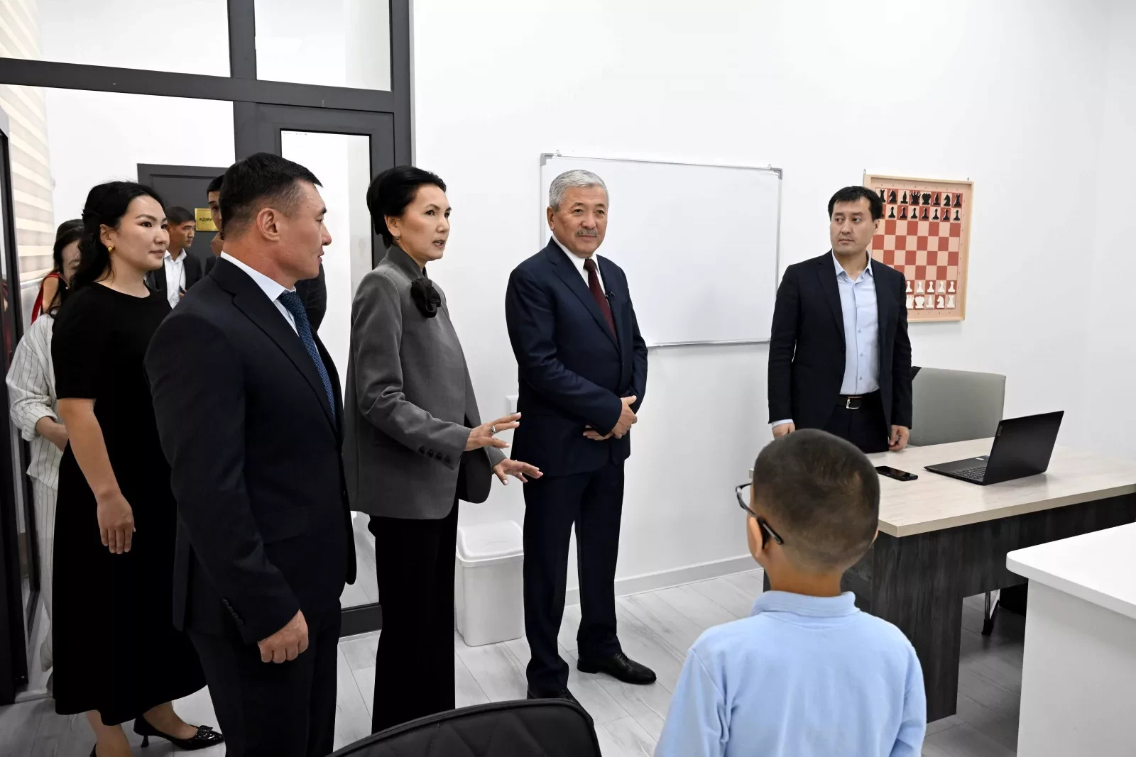 Adylbek Kasymaliev participated in the opening of the National Chess Academy in Bishkek