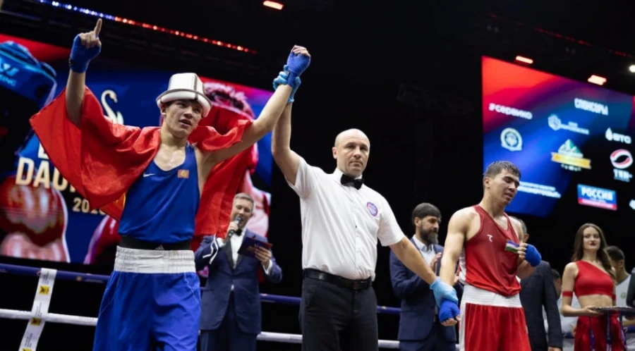 The boxer from Bishkek, Arvaz Akhmadi, became the winner of the international tournament in Russia.