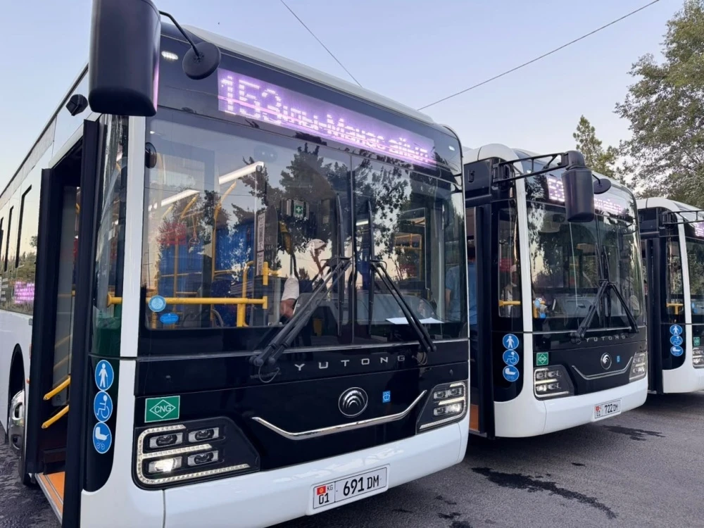 In Bishkek, new YUTONG buses have started transporting passengers