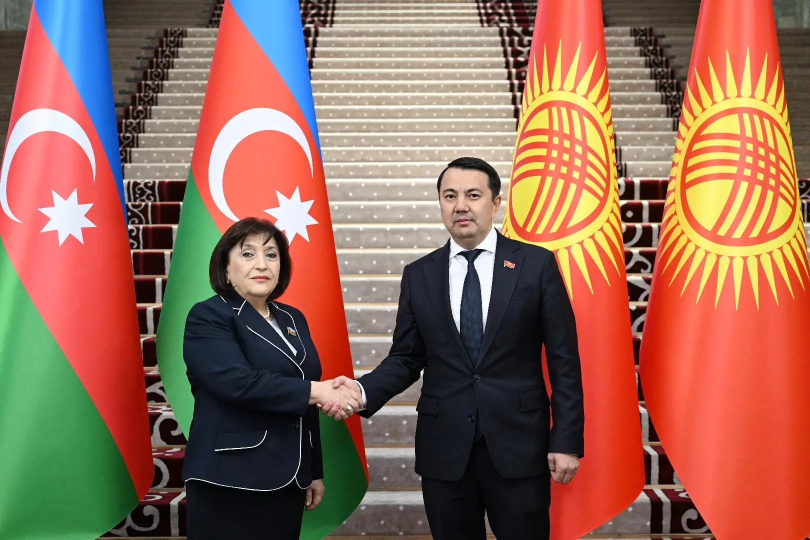 Marlen Mamataliyev met with the Chairman of the Milli Majlis of Azerbaijan